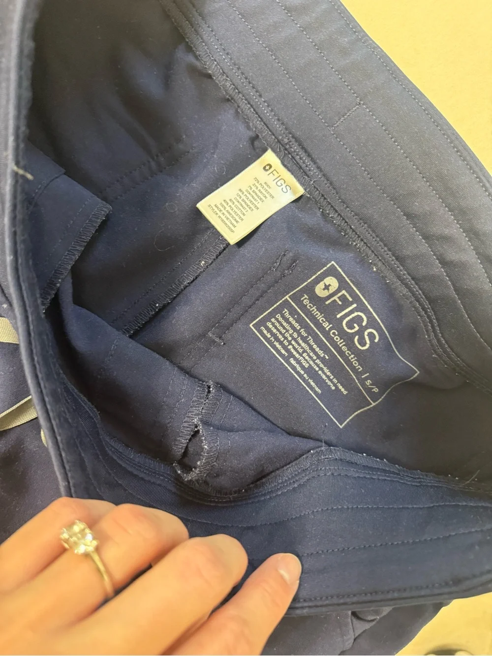 Figs Navy Jogger Scrubs